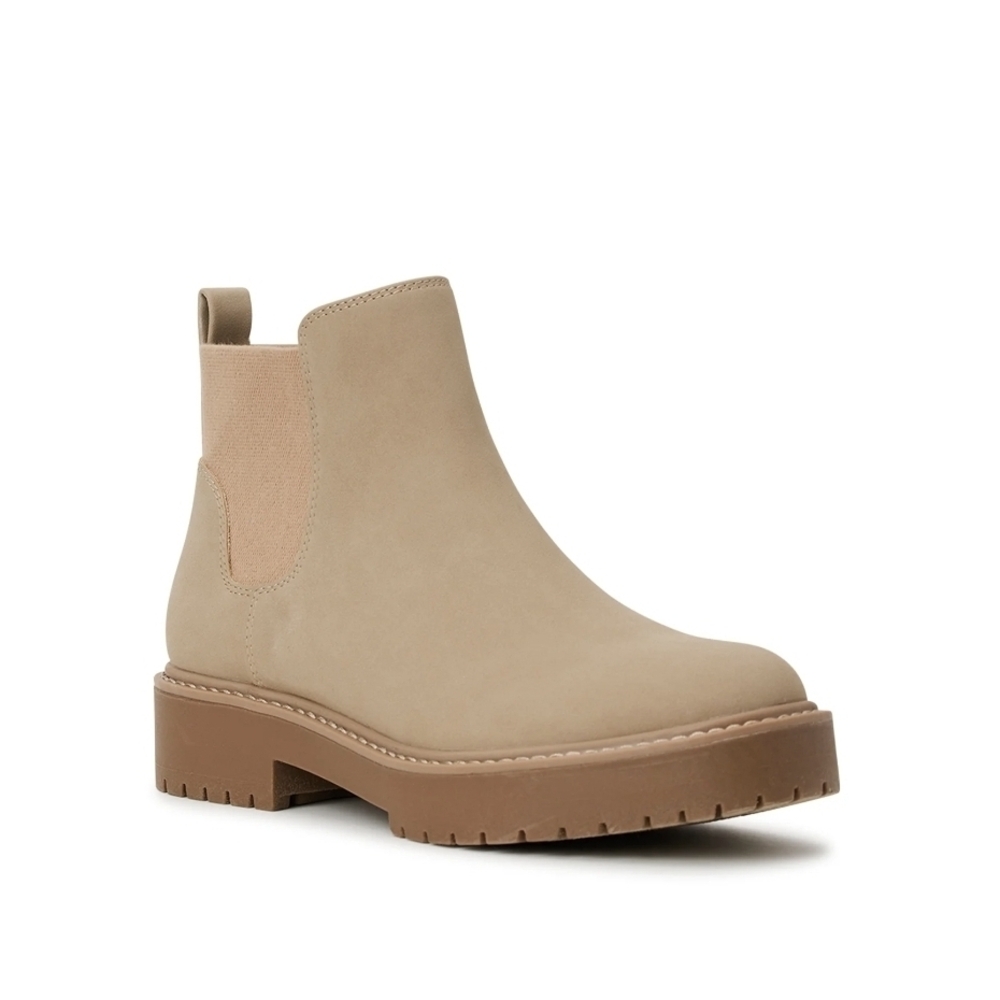 Time and Tru Beige Ankle Booties